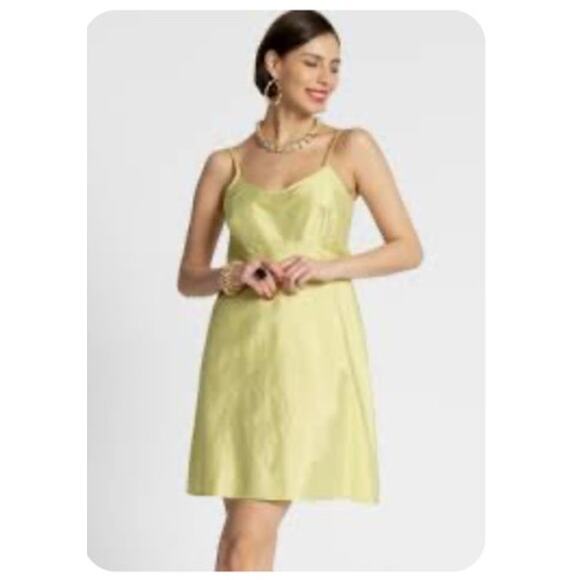 Frances Valentine Satin Slip Dress Size Medium NWT - Picture 1 of 8